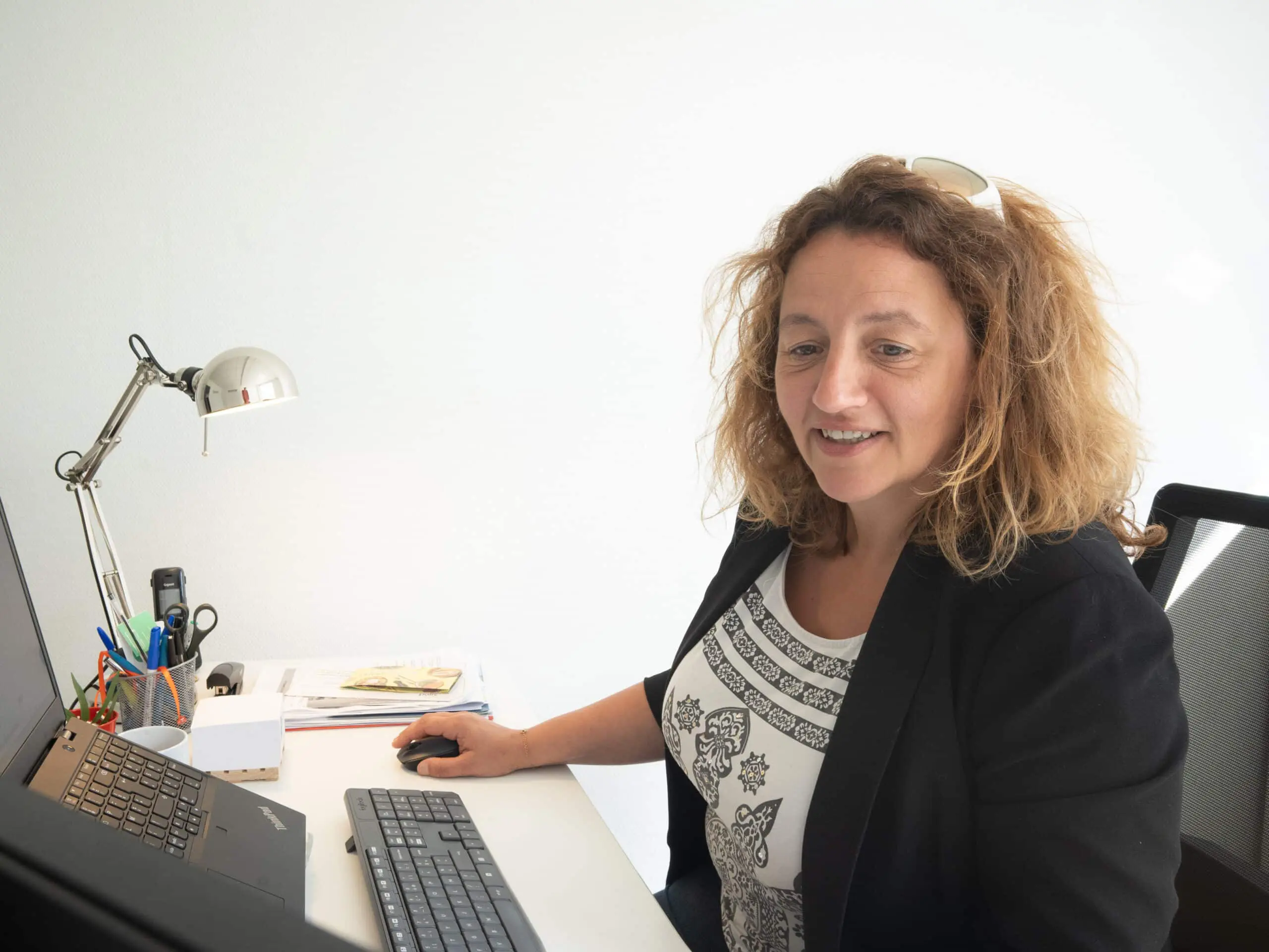 Portrait de Stéphanie Citeaux, responsable de la logistique d'Elan Cité