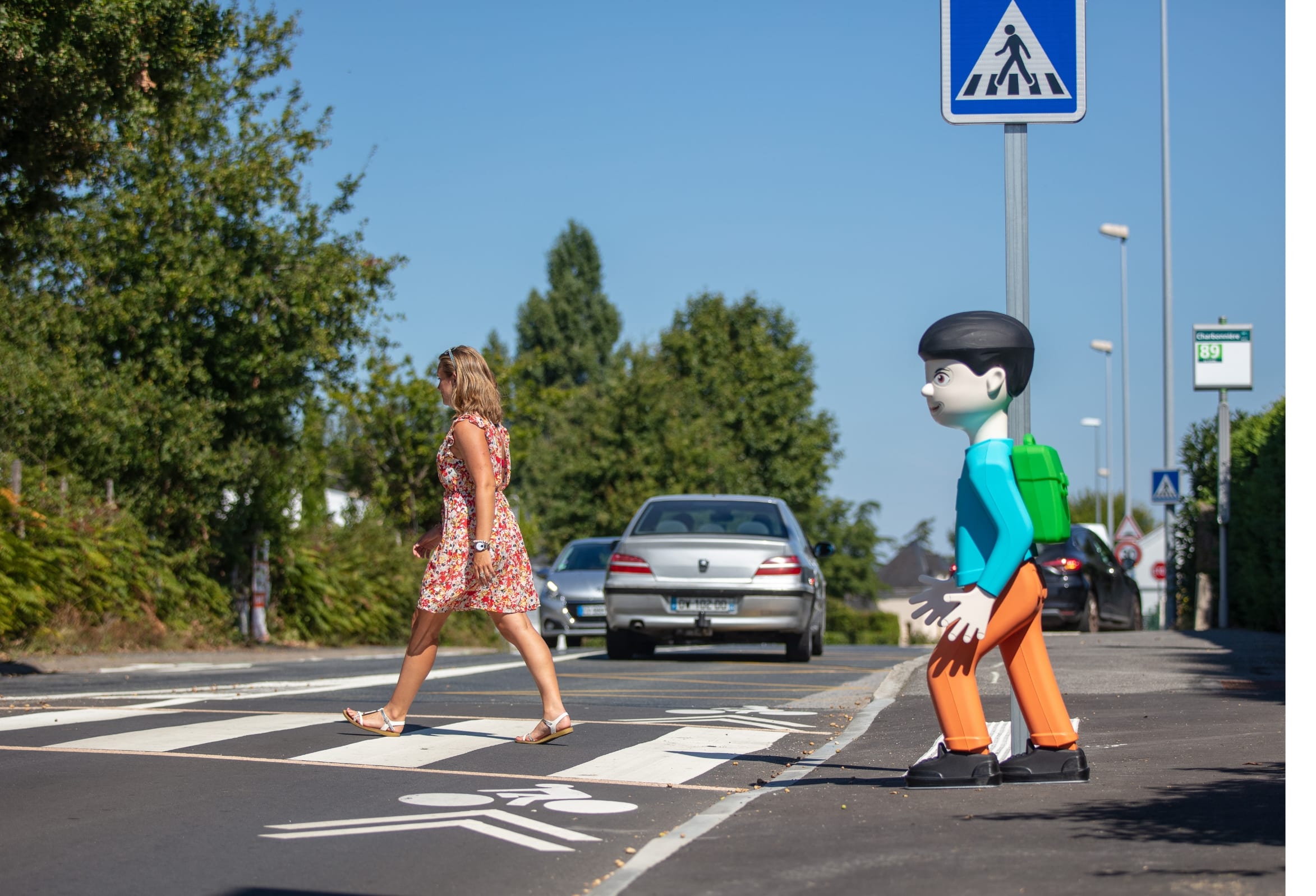 SIGNAKID, la figurine de passage piéton qui protège vos enfants