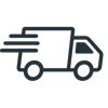 Icone de camion livraison