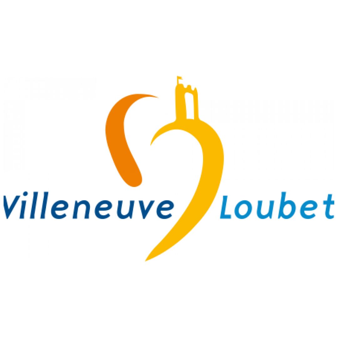Logo officiel de la ville de Villeneuve Loubet