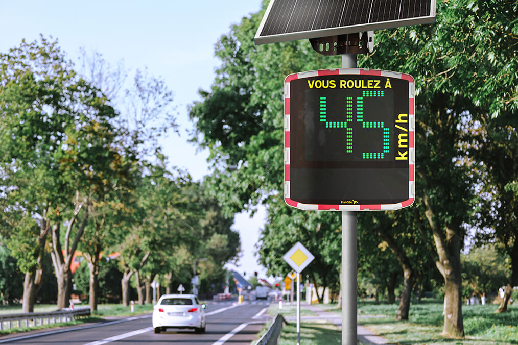 Radar Evolis utilisé par la Police