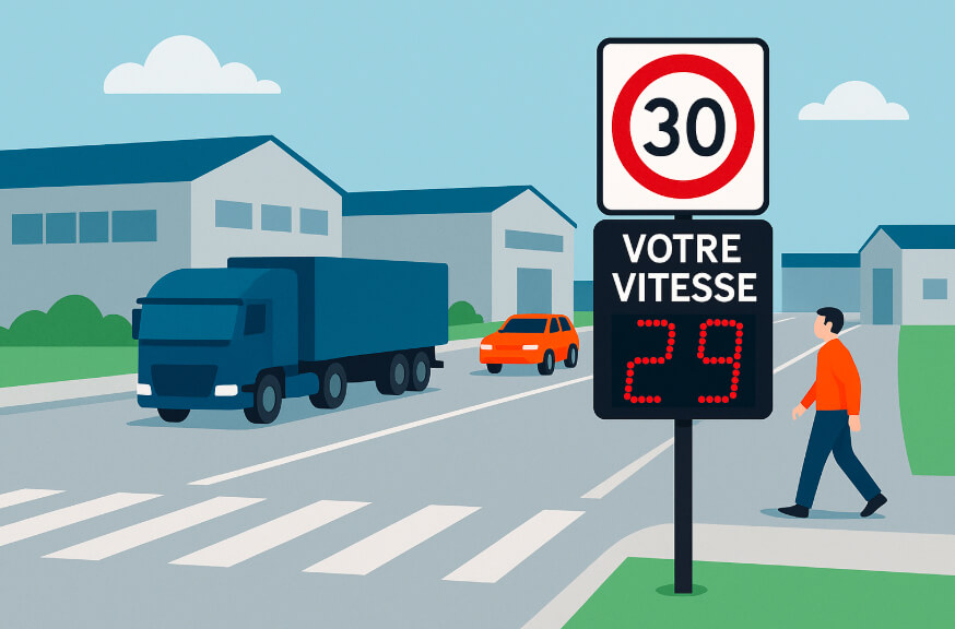 Signalisation routes internes